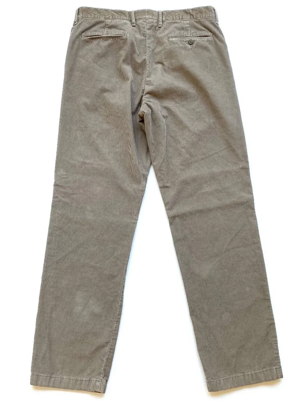 J.Crew Mens Brown Classic Fit Corduroy Pants 33x32